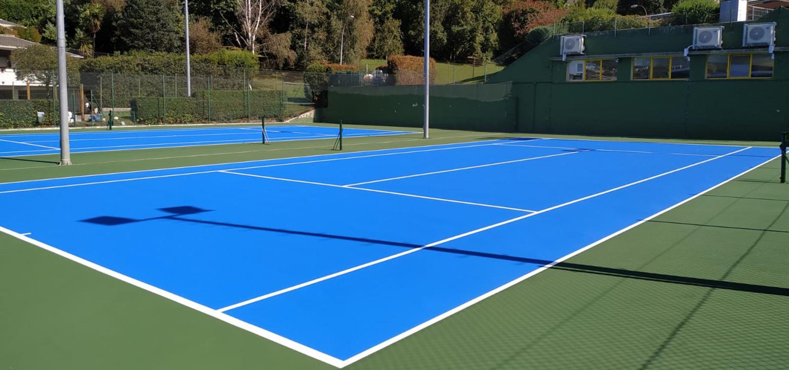 Atletic Tennis Club,  San Sebastian - Tennis court installation 01