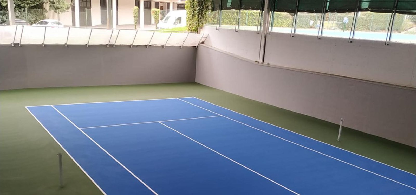 Atletic Tennis Club,  San Sebastian - Tennis court installation 05