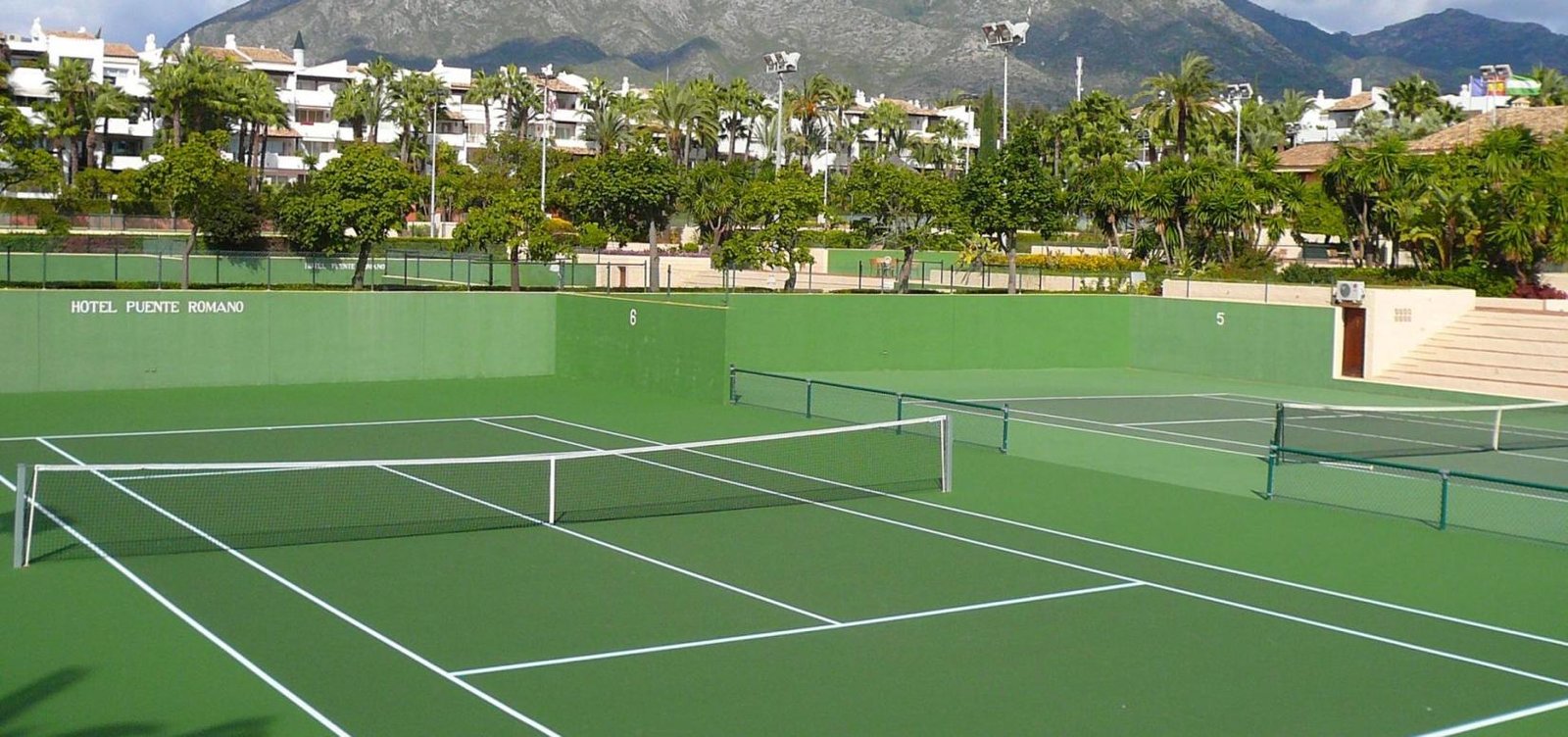 Universal Sport Instalaciones - Puente Romano Tennis Club in Marbella, southern Spain 07